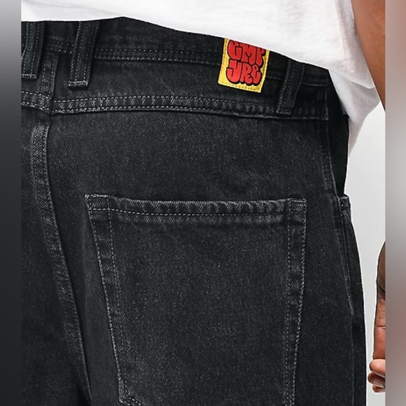 Zumiez Charcoal Relaxed Fit Jeans - Picture 4 of 5